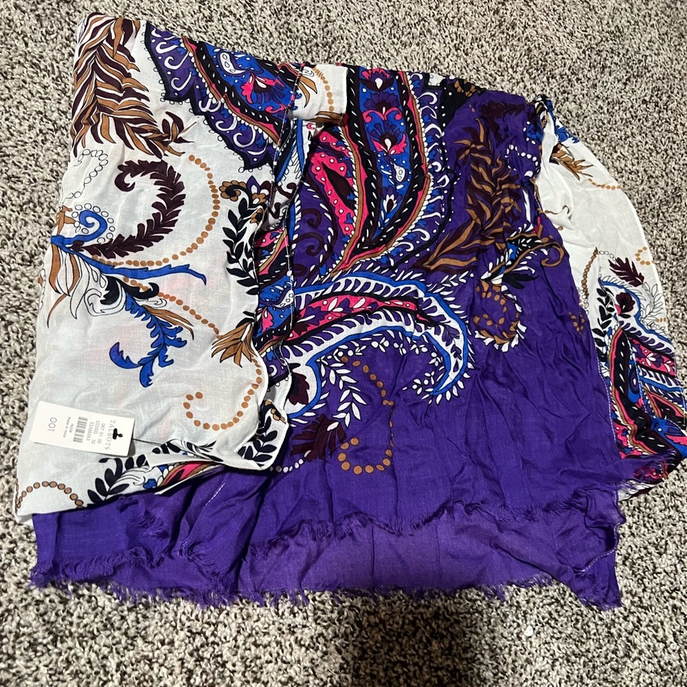 Talbots Paisley Scarf